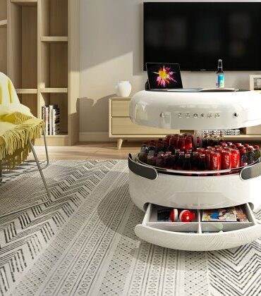 Sobro coffee table fridge hybrid indiegogo crowdfunding