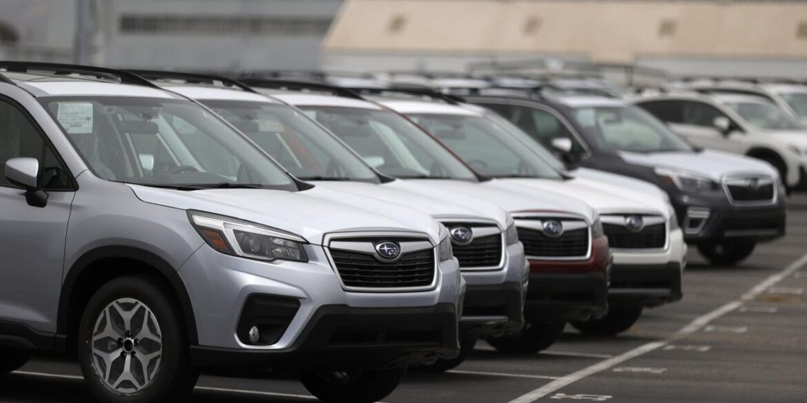 Carvana pandemic used car prices sold online chip shortage