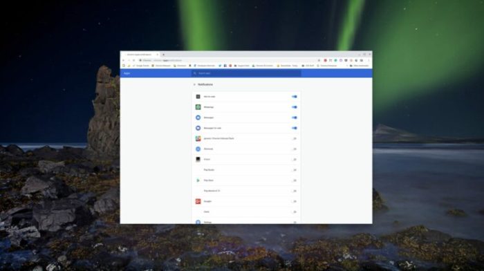 How manage apps your chromebook