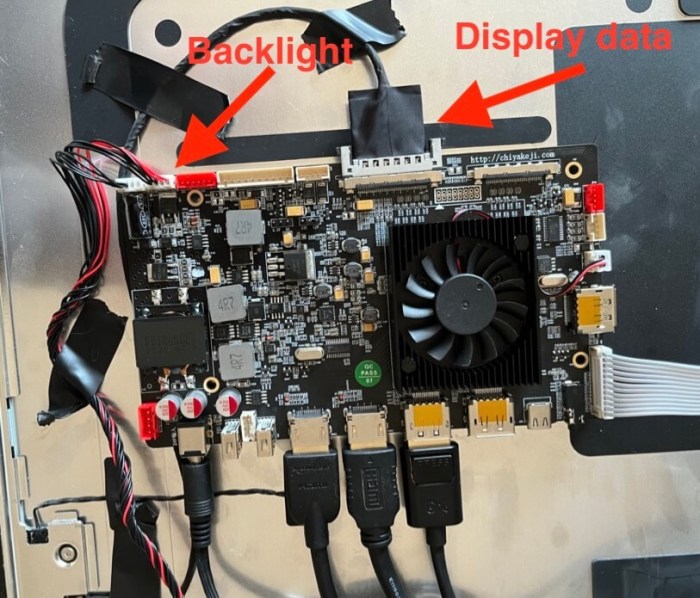 Imac g4 docklite g4 external monitor display hdmi conversion apple silicon mac