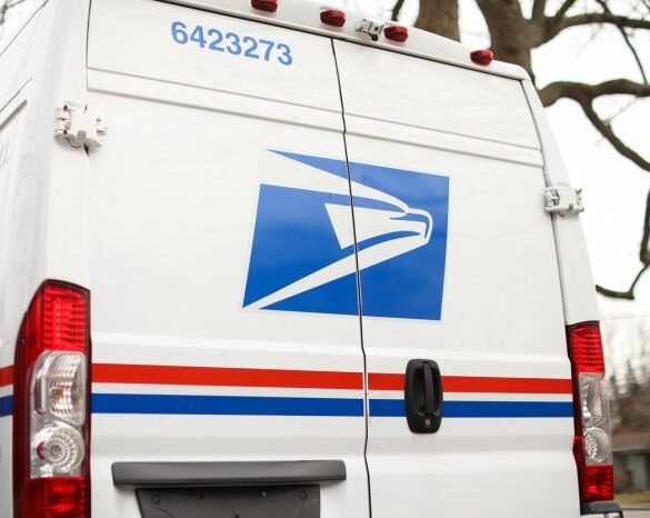 Usps postal service electric vehicle charging event