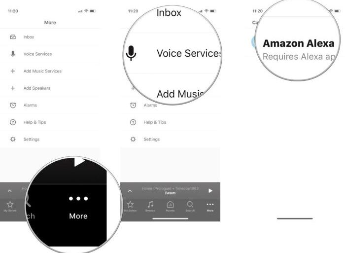 Sonos speaker alexa voice commands how to setup