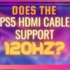 Sony ps5 update hdr options 120hz pc monitor support features