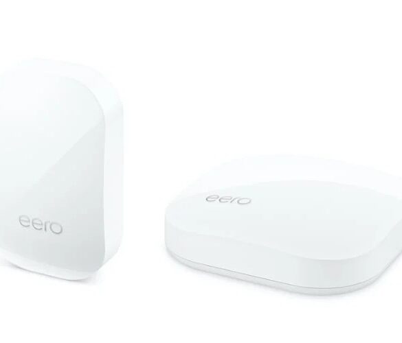 How many beacons does eero mesh router support