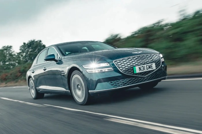 Genesis g80 electrified luxury ev reveal