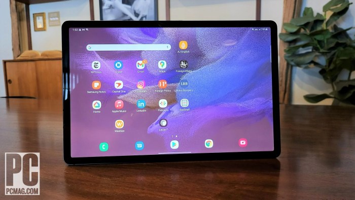 Samsung galaxy tab s7 plus hands on