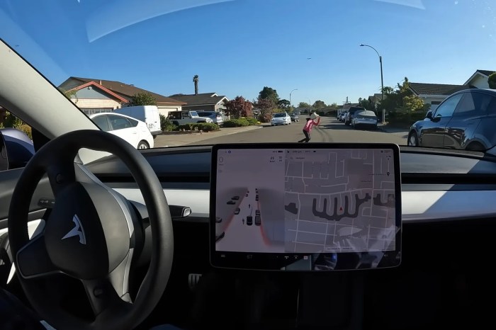 Tesla full self driving child crash open letter