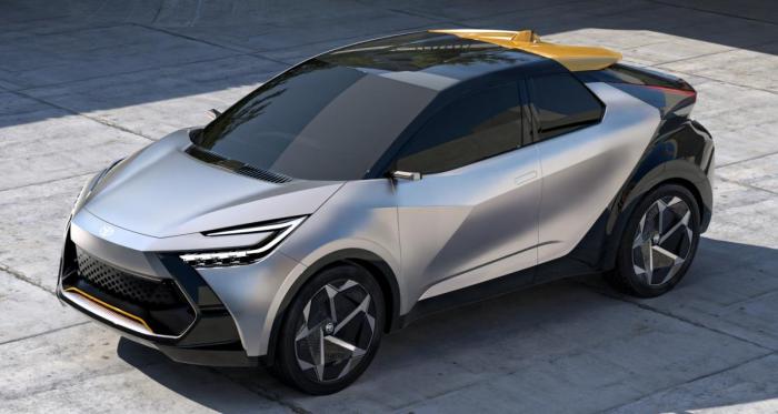 Toyota c hr prologue concept debut