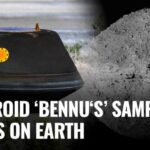 Nasa osiris rex spacecraft asteroid bennu tag success
