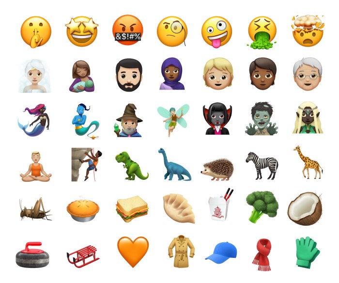 Ready for new iphone emojis here are the 118 icons coming in ios 17 4