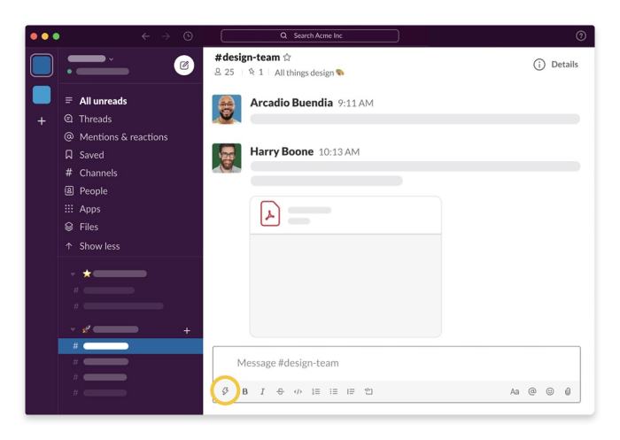 Slack customize workspace Slack customize workspace
