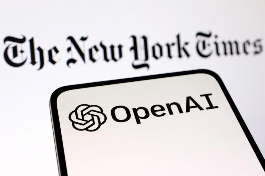 Openai new york times dismiss copyright claims lawsuit