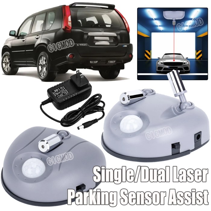 Parking dual assist automotive rebatekey wider angles Park perfectly in your garage with this 16 laser assist parking guide