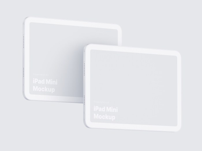 Imagining the ipad mini mockups multiply