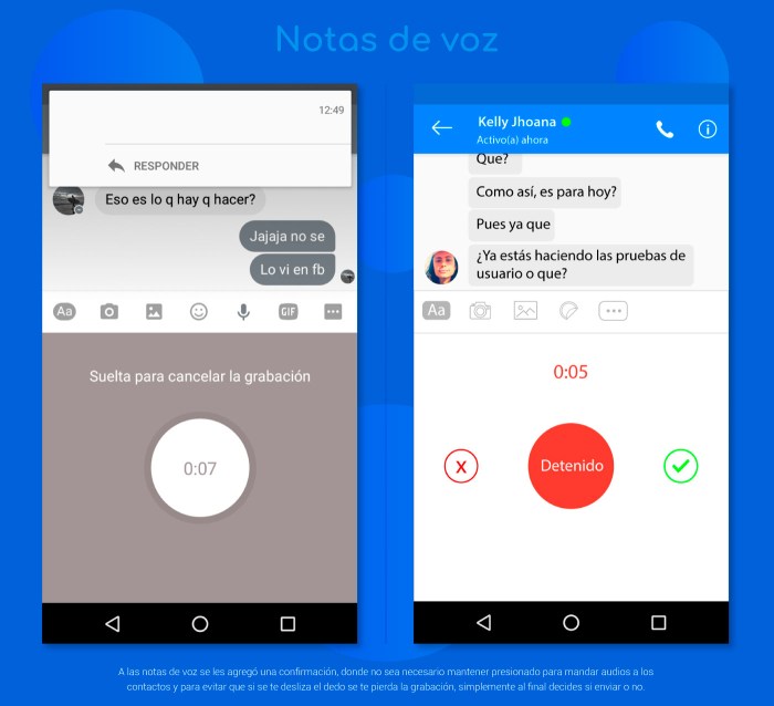Facebook messenger redesign simplicity