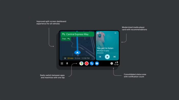 Android auto ui test smaller screens