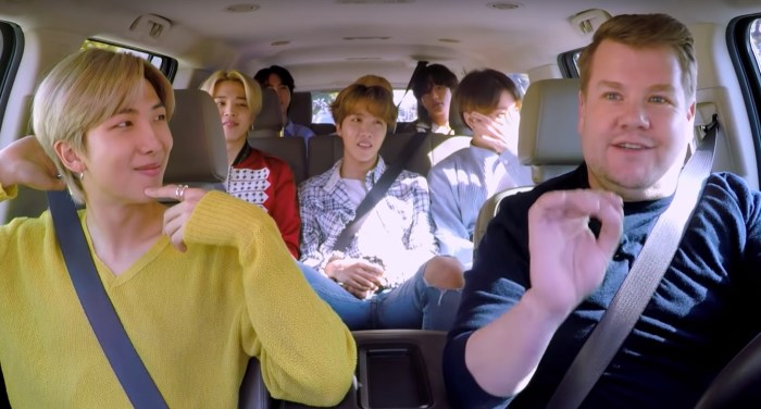 Apple tim cook carpool karaoke james corden