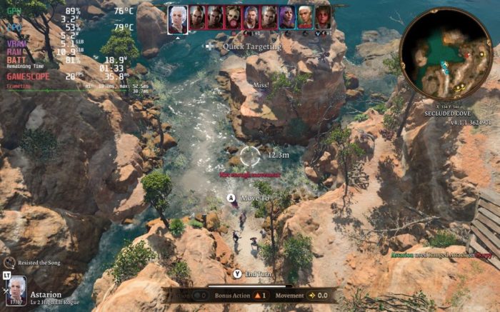 Baldurs gate 3 steam deck looks bad plays great