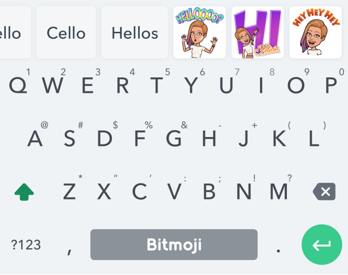 Bitmoji keyboard teclado configurar hc