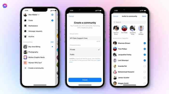 Facebook testing messenger like comments format bubbles