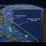 Spacex falcon 9 rocket landing atlantic ocean survived