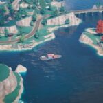 What kind of charging infrastructure does the fortnite island have