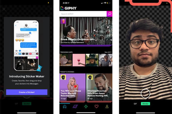 Keyboard giphy gif sticker ios extension maker introduces truedepth iphones camera app updated been has Giphy keyboard extension sticker maker ios 12