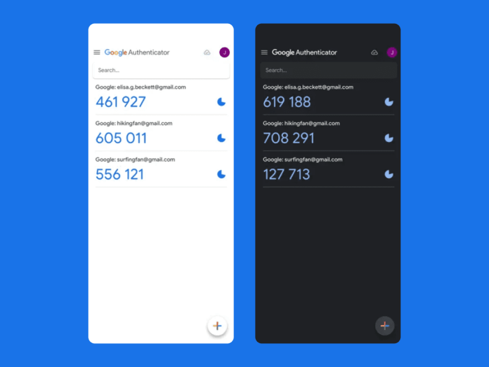 Google authenticator app update finally lets you transfer two factor codes between devices