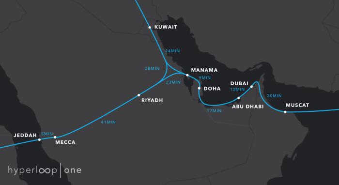 Chennai hyperloop Hyperloop one routes contest us india uk