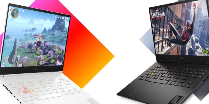 Hp has new omen and victus gaming laptops for gamers at every budget