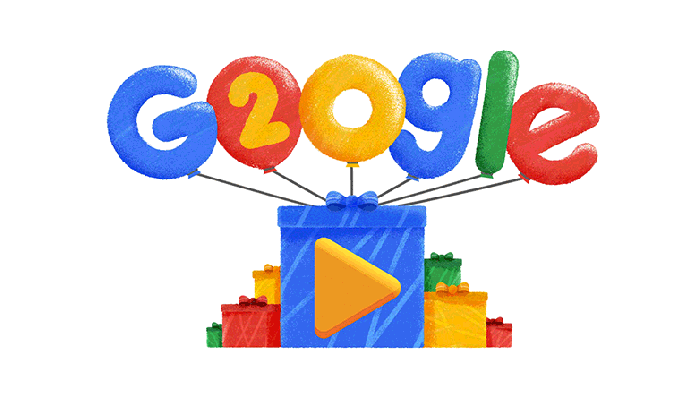 Google friends 25 year anniversary easter eggs