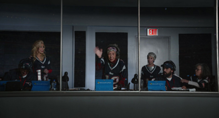 Tom brady destroy microsoft surface tablet