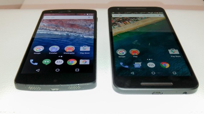 Nexus 5x versus nexus 5
