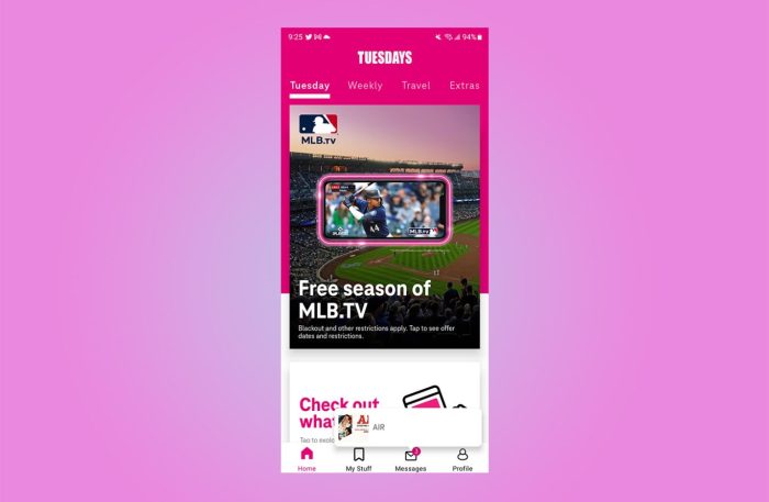 T mobile free mlb tv promotion second chance