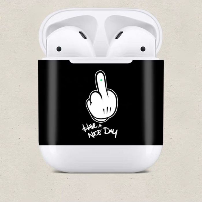 Airpods sticker removable decal adhesive decorative skins vinyl skin 1332 stickers 1331 Airpods stickers decal customization
