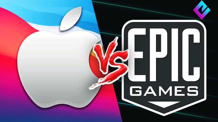 Trial epic Apple epic app store judge ruling control