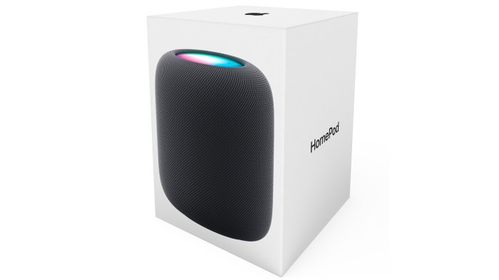 Apple homepod smart speaker face id rumor