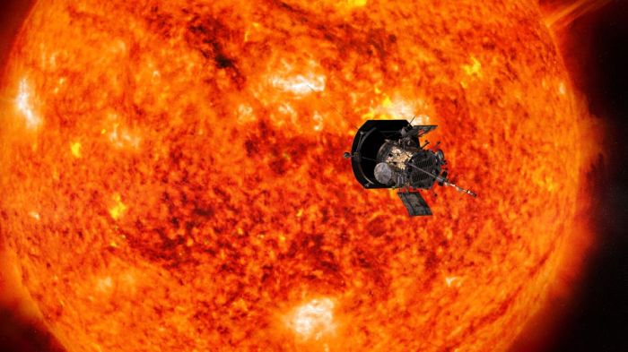 Nasa parker solar probe sun corona atmosphere solar wind