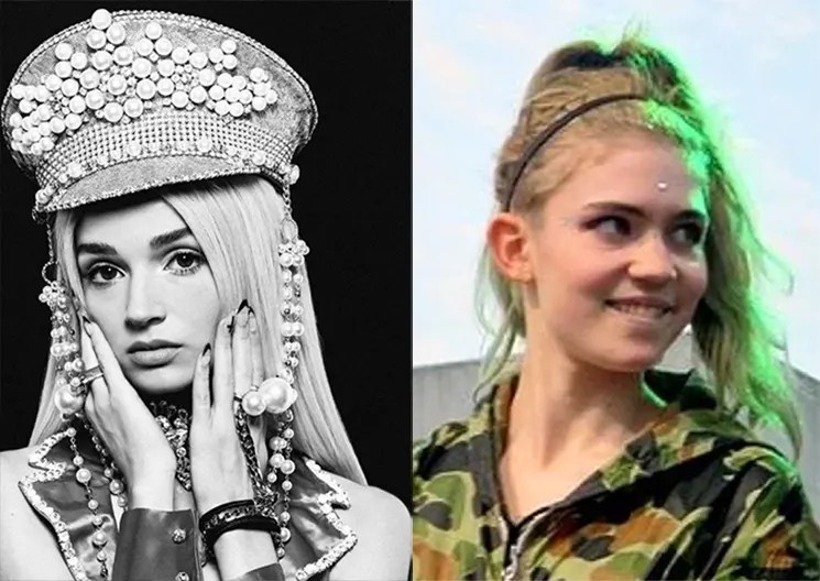 Grimes poppy collab youtube play destroy