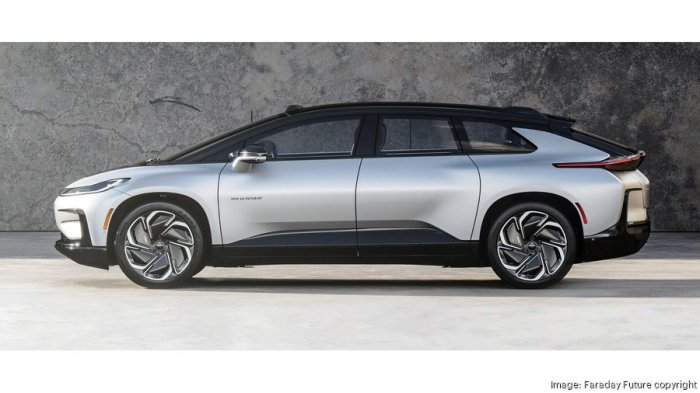 Faraday future electric car production intent milestone