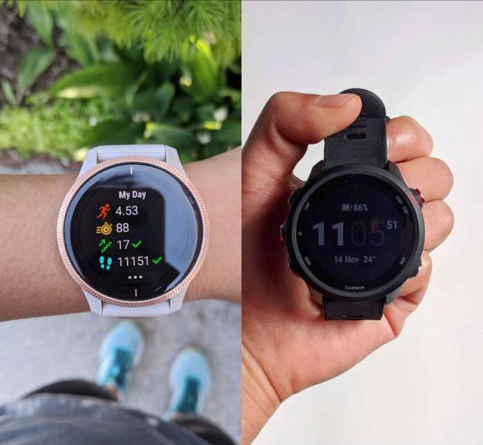 Venu vivoactive Garmin venu vs forerunner 245 music