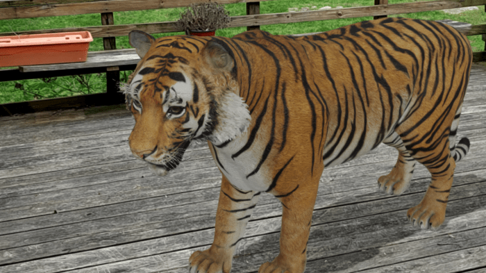 Google search augmented reality animals dinosaurs tyrannosaurus rex velociraptor triceratops