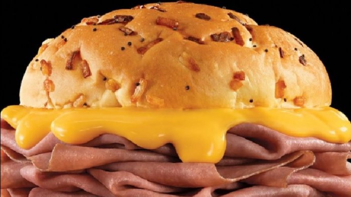 Arbys custom font saucyaf brands typeface why