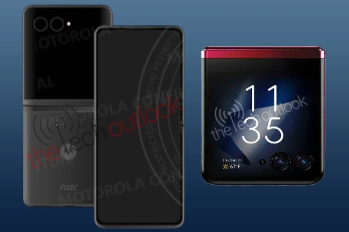 Motorola razr 2 rumored come bigger 67 inch main display