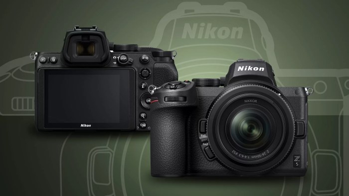 Nikon camera z5 ii photography full frame mirrorless entry level availability price