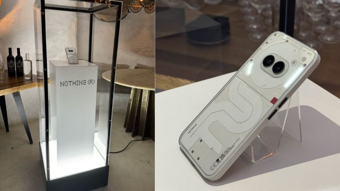 The phone 2a makes a guest appearance at nothings mwc event