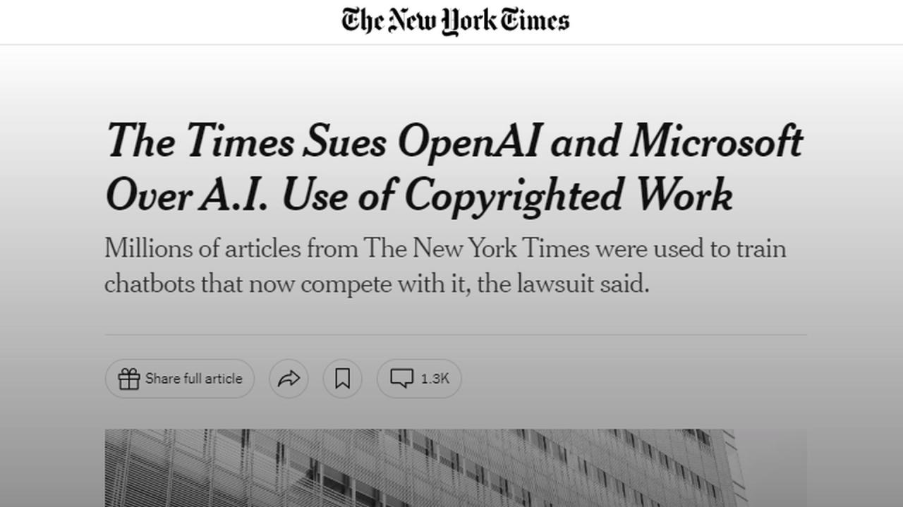 Openai new york times dismiss copyright claims lawsuit
