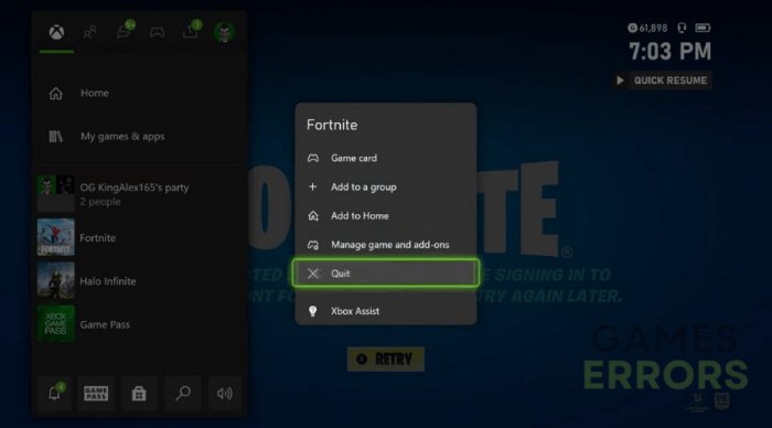 Fortnite xbox one kinect problems epic games