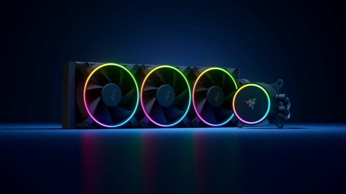 Razer maingear r1 gaming computer pipes liquid cooling