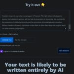 Ai generated text probably wont help you go viral